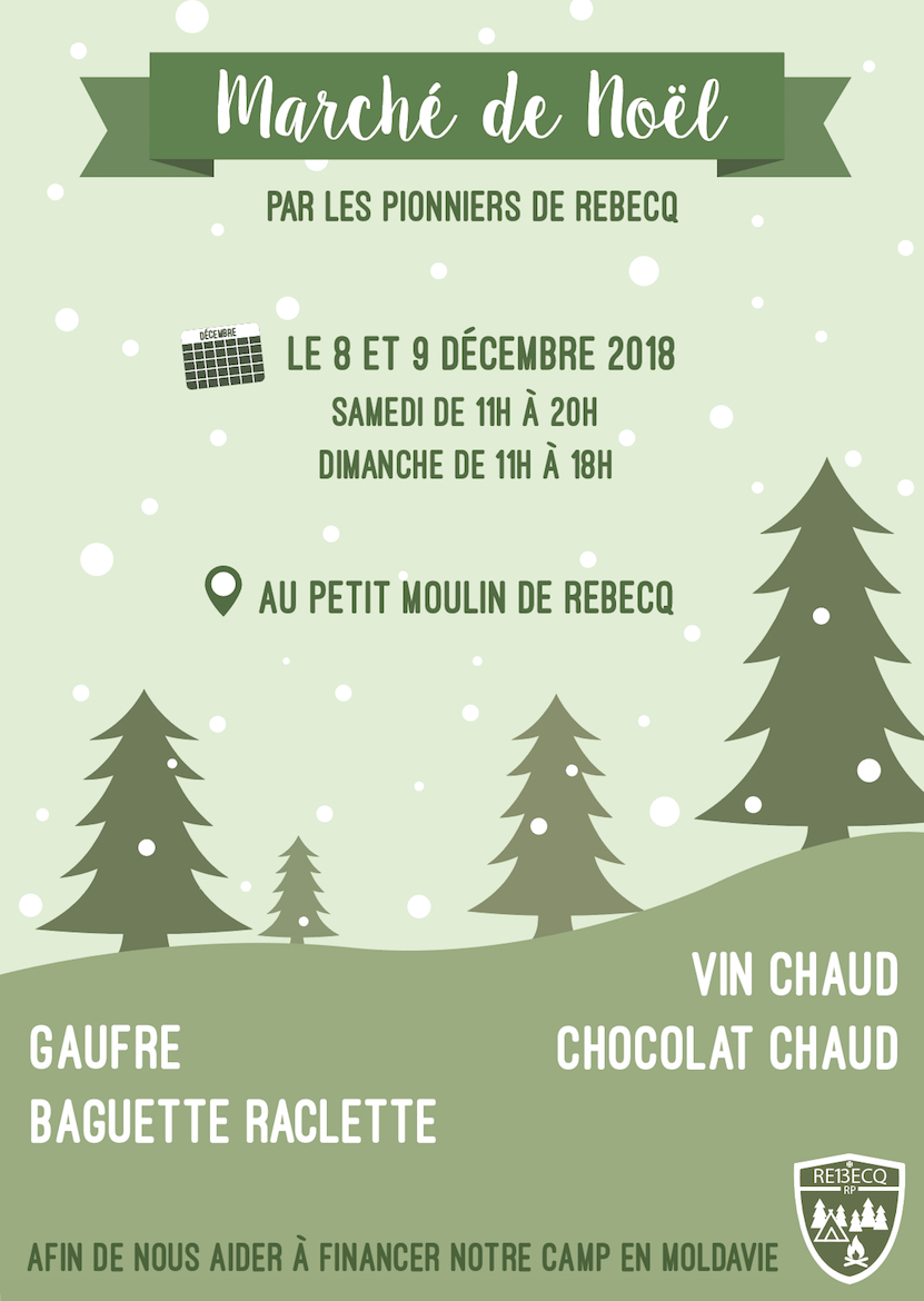 Les pionniers au marché de Noël ! – LeLien.net